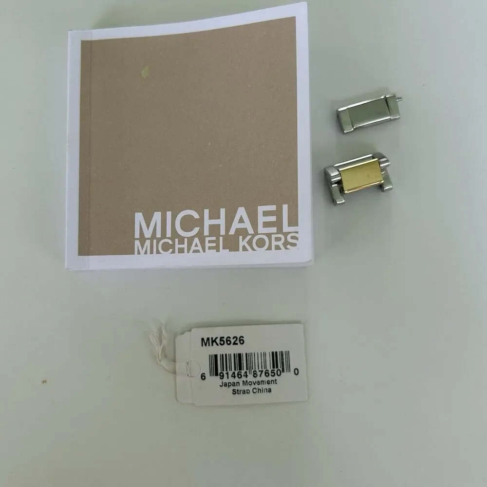 Michael Kors Parker MK5626 Women’s Wrist Watch Two Tone Gold Silver